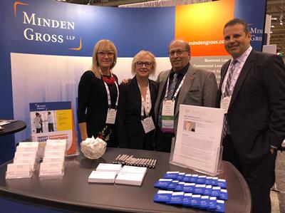 Minden Gross LLP lawyers and 2018 ICSC Canadian Convention Image: Minden Gross LLP lawyers and 2018 ICSC Canadian Convention