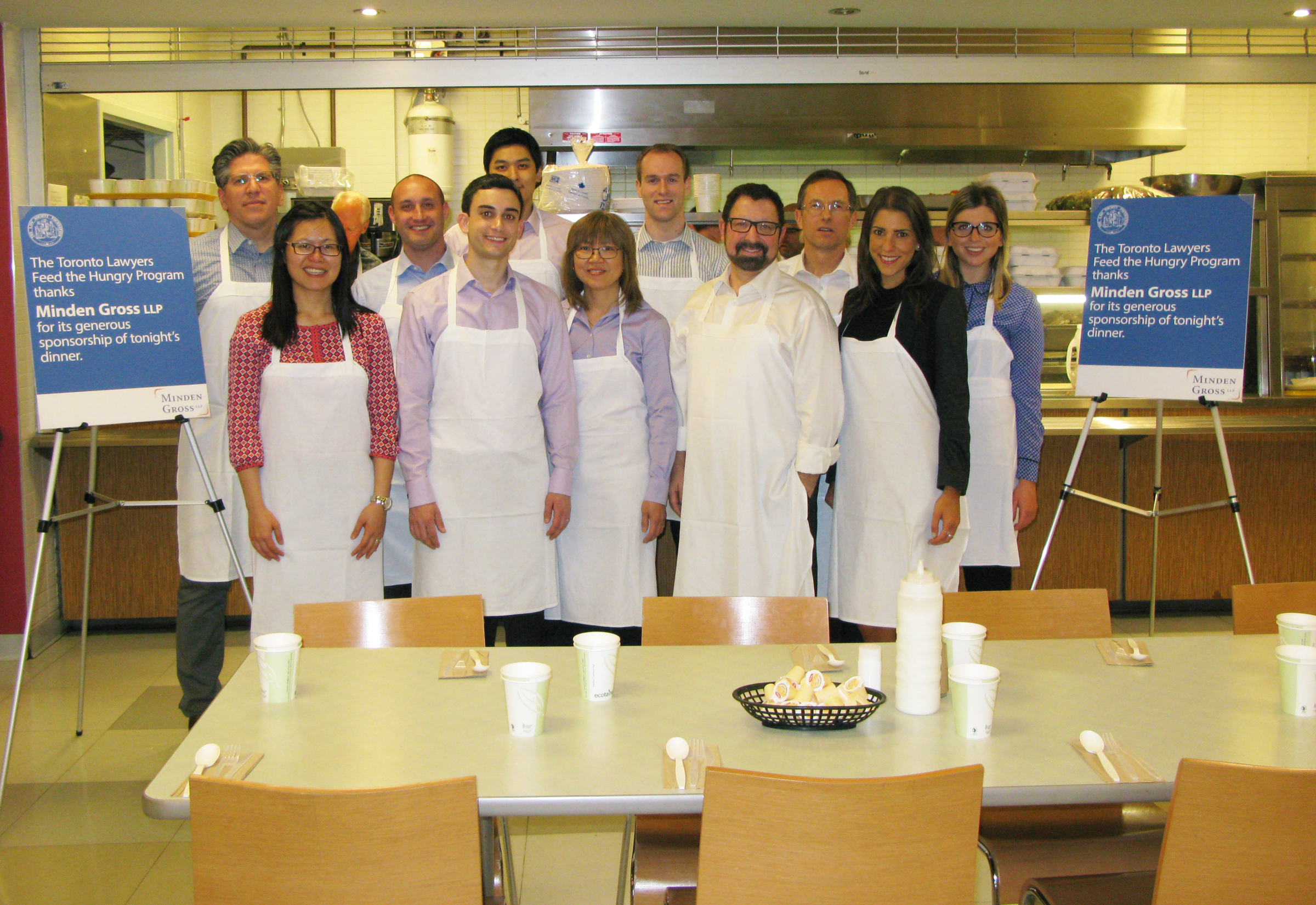 2015 Feed the Hungry Image of group at the Feed the Hungry 2015 event