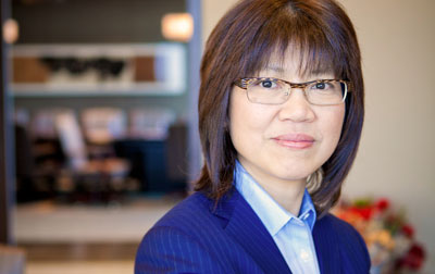 Image: Joan Jung smiling at camera